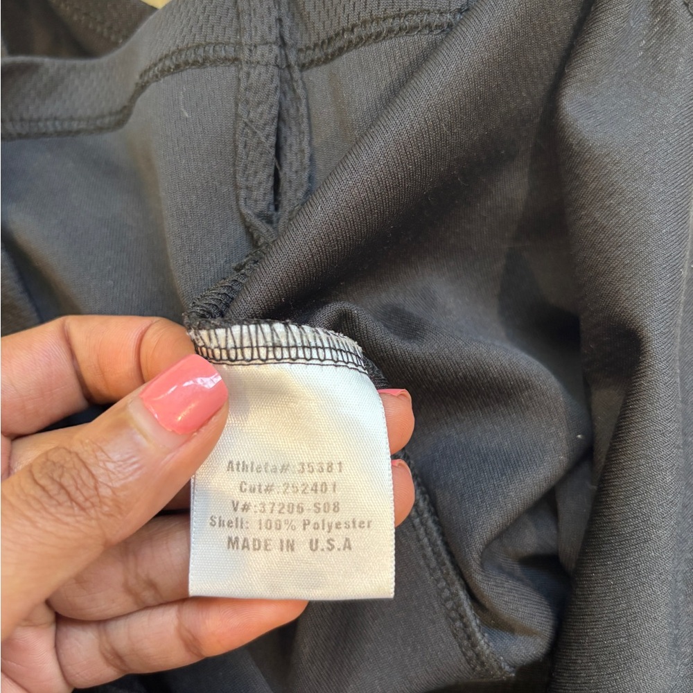 Athleta black collared top - Picture 5 of 7